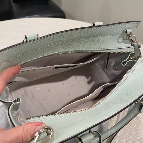 Kate Spade Green Shoulder Bag with Leather Finish - Picture 5 of 9